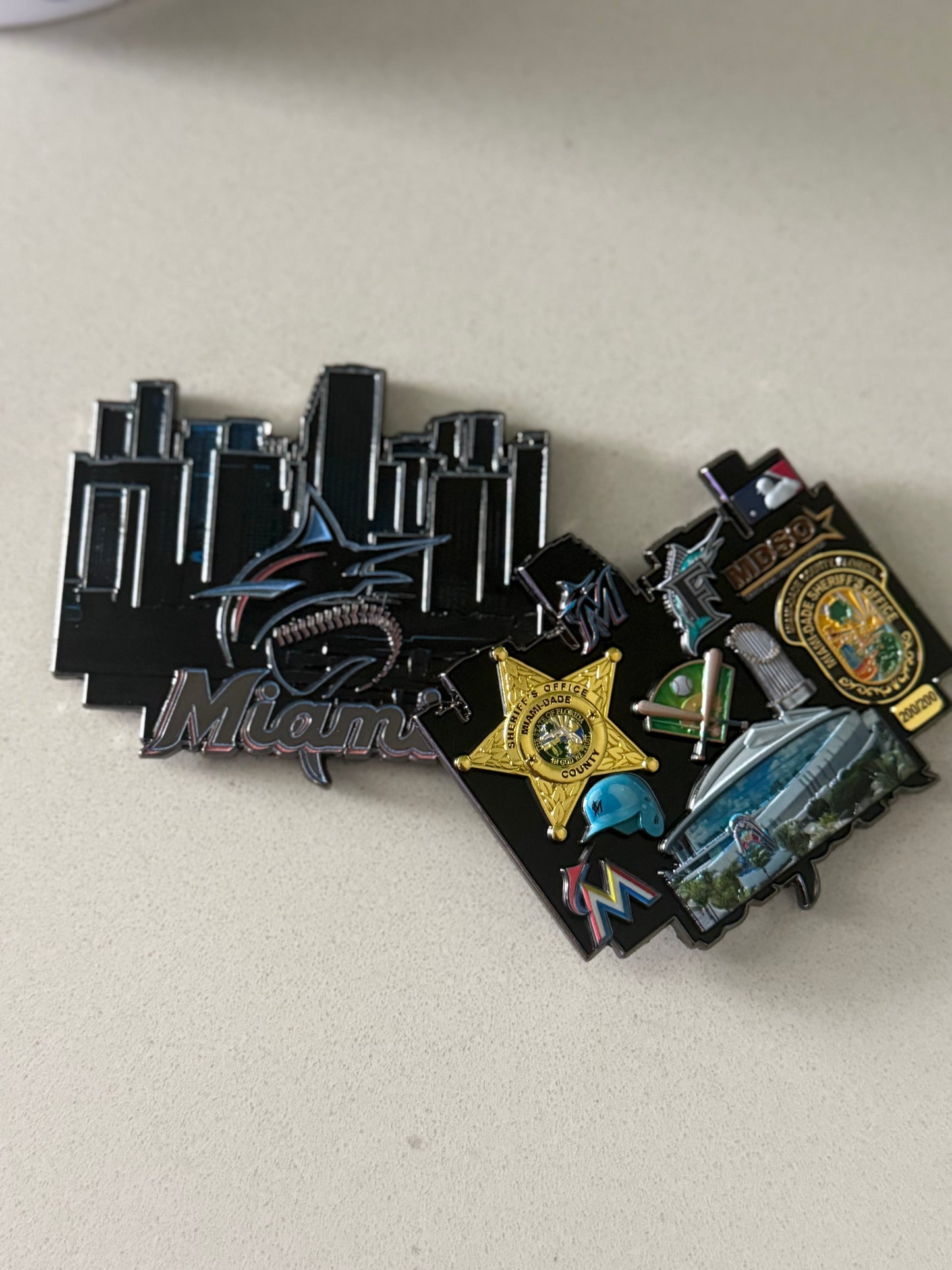 Miami Dade Sheriff’s Office Marlins Coin (Limit 2 per person)