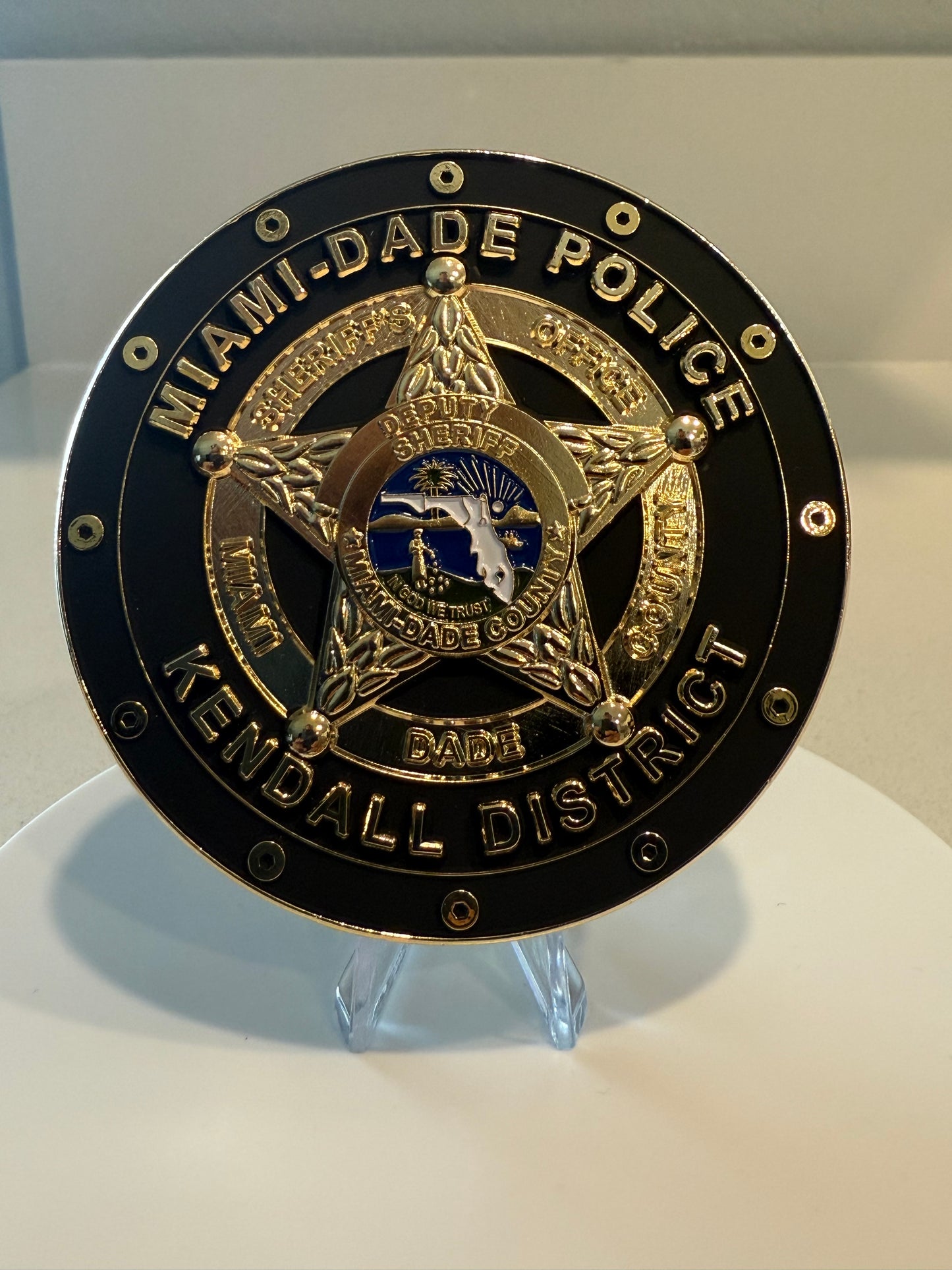 MDPD Kendall CST (3 sided coin)