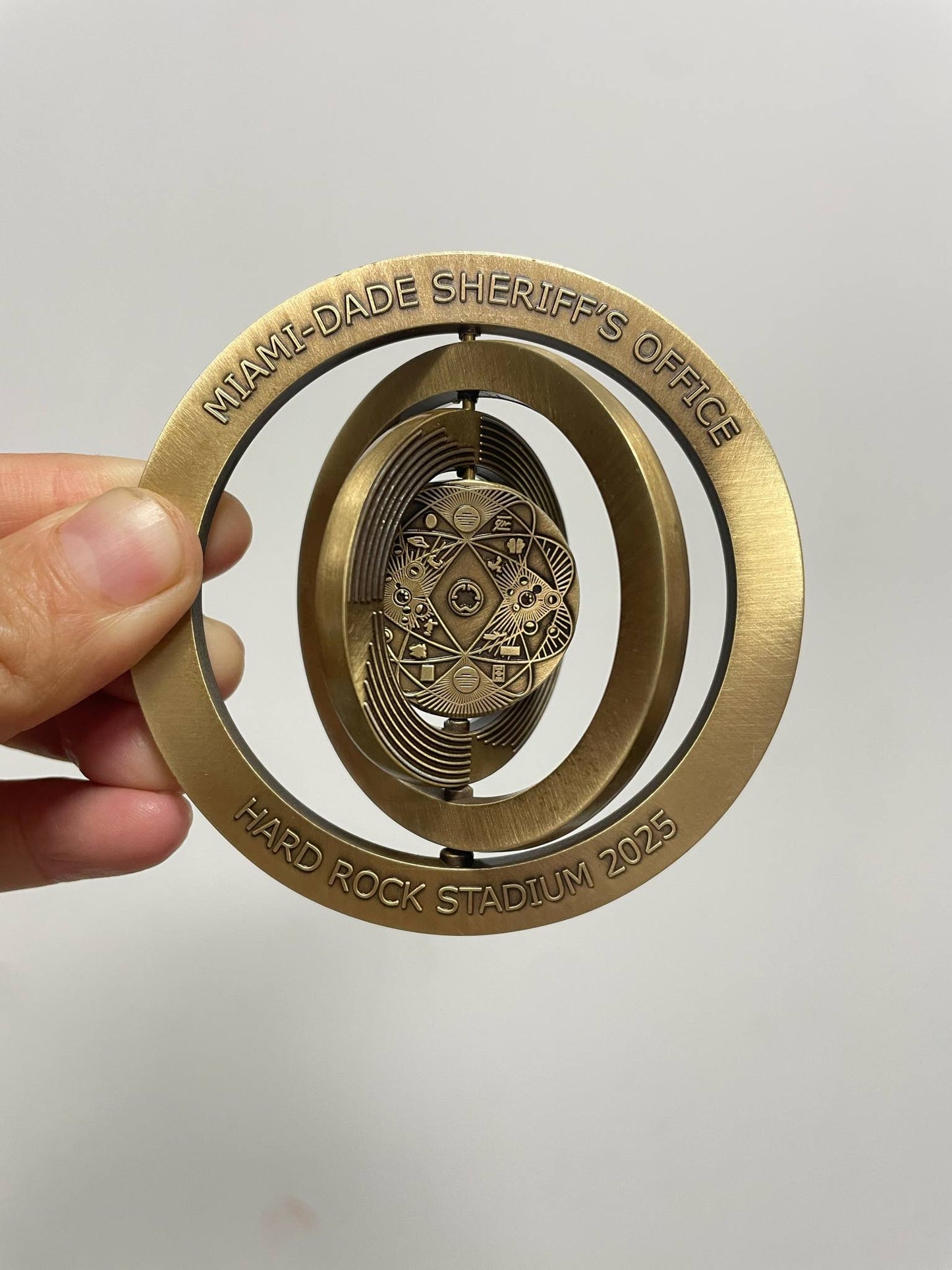 Presale Miami Dade Sheriff’s Office FIFA Club World Cup Antique Gold