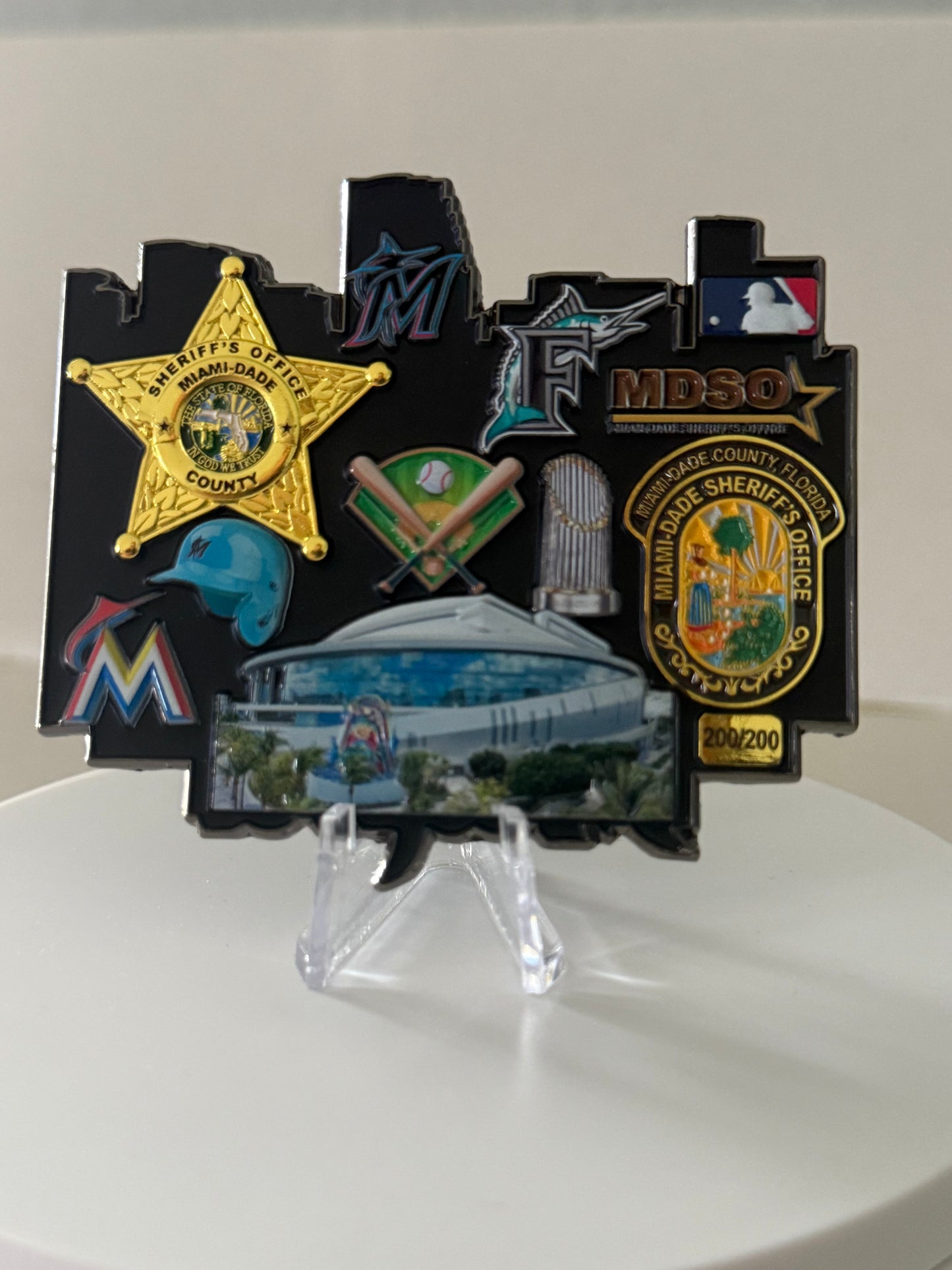 Miami Dade Sheriff’s Office Marlins Coin (Limit 2 per person)