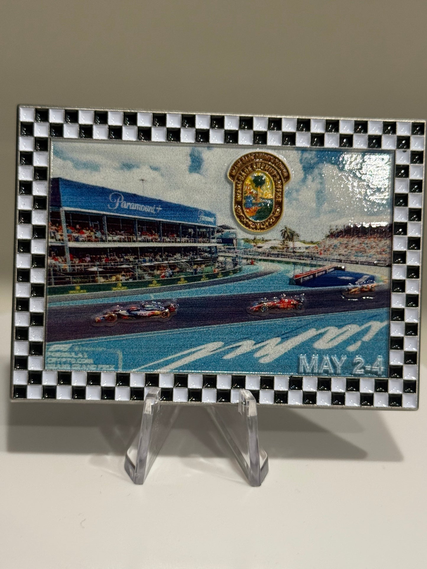 Miami Dade Sheriff’s Office F1 coin