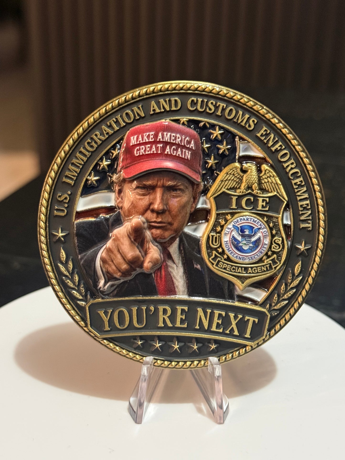 Immigration & Customs Enforcement Make America great Again