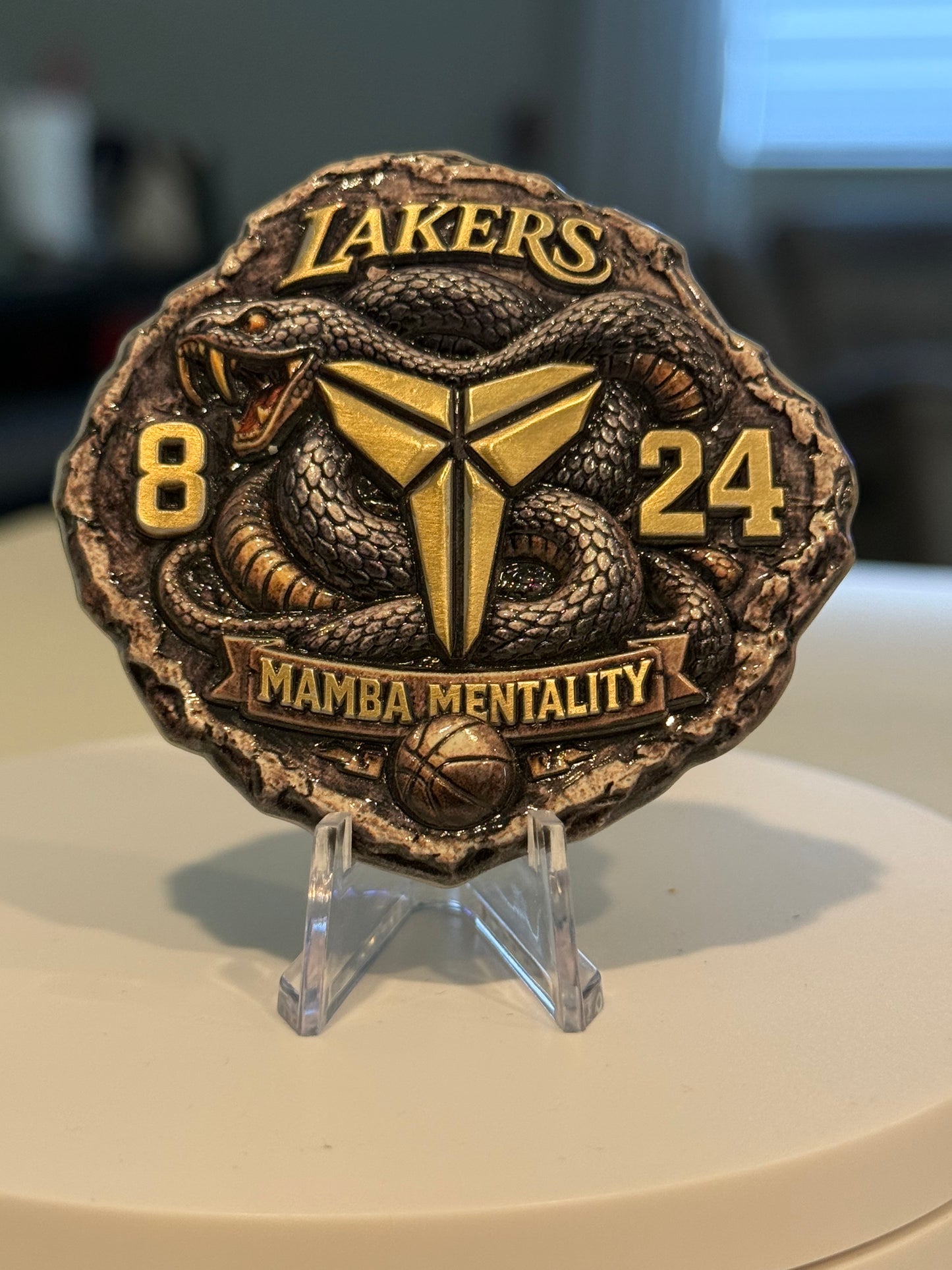 Kobe Bryant Mamba Mentality UV printed