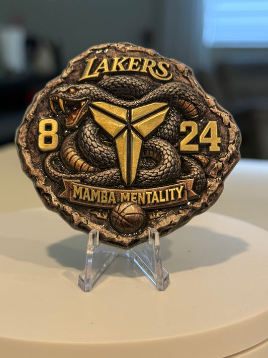 Kobe Bryant Mamba Mentality UV printed