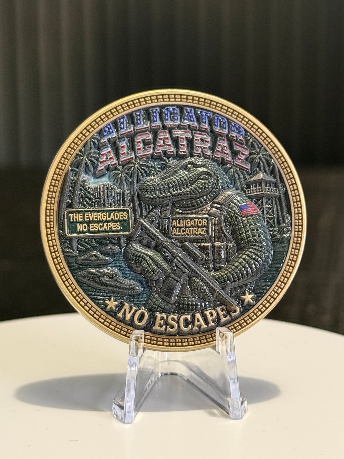 Homeland Security Alligator Alcatraz no escape