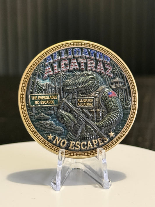 Homeland Security Alligator Alcatraz no escape