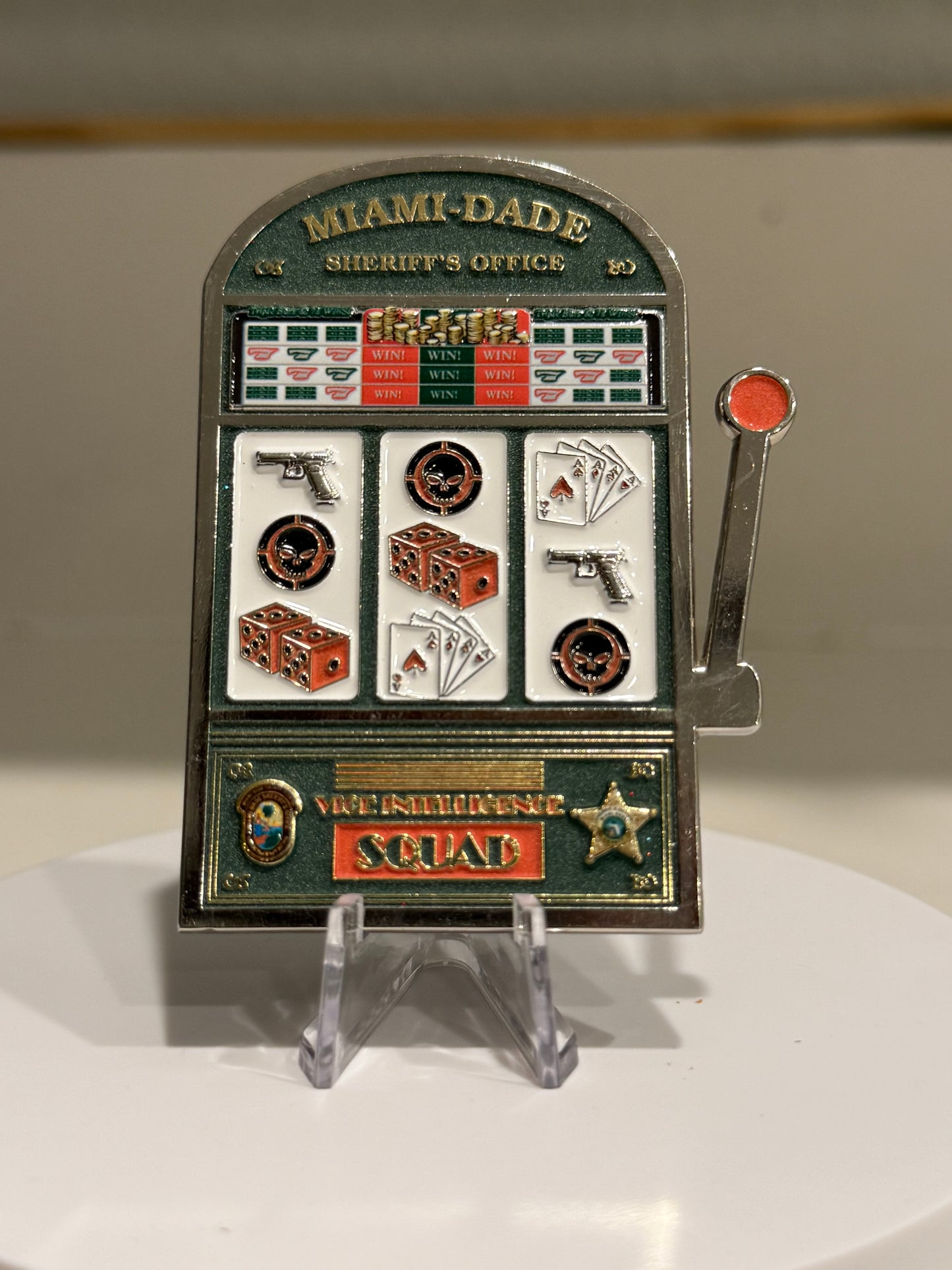 New Miami Dade Sheriff’s Office Vice Intelligence Squad
(Um edition only 50 made)