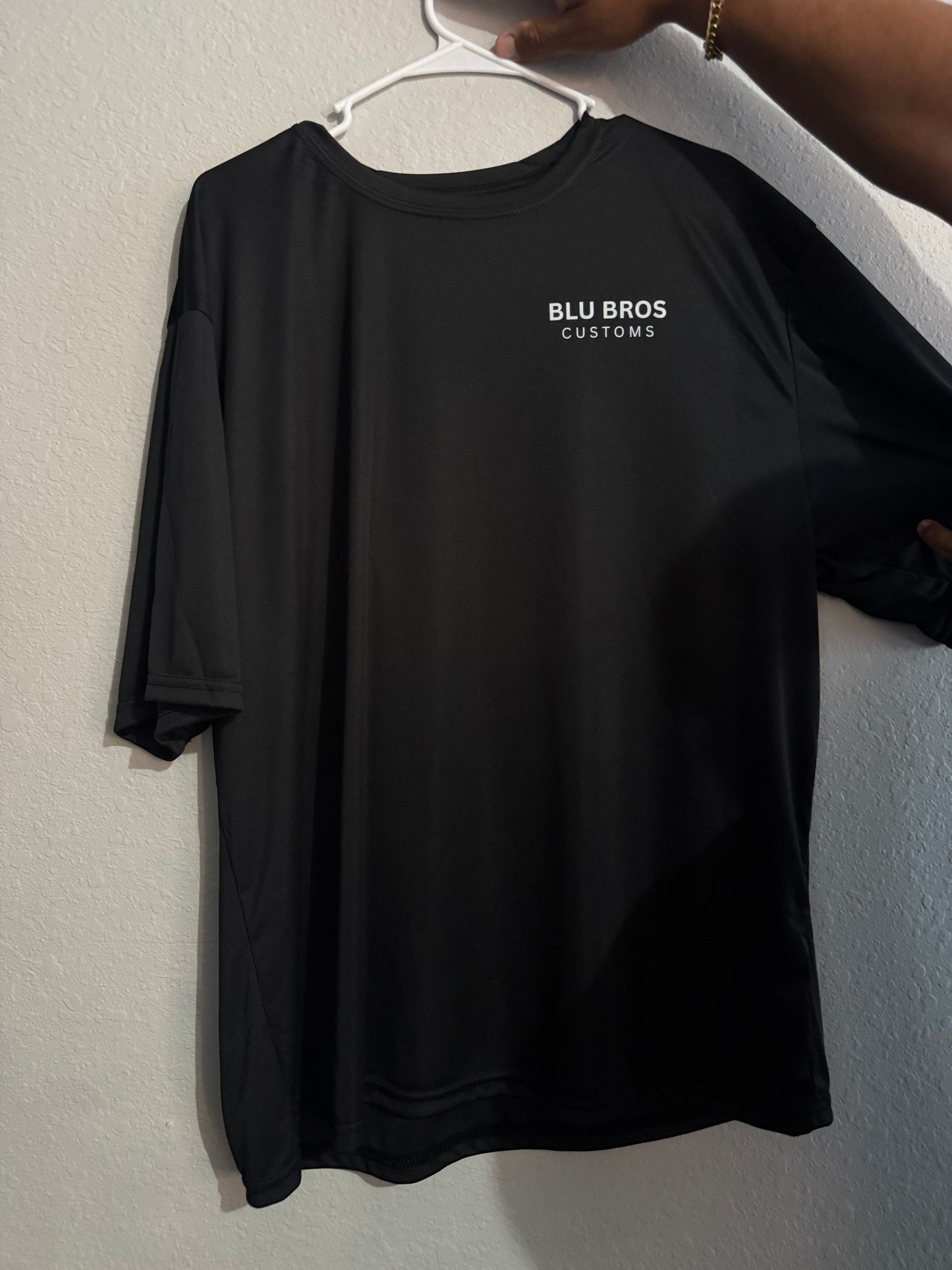 Blu Bros Customs Black Dry Fit T- shirt