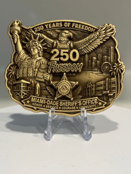 MDSO 250 Years of Freedom (antique gold)