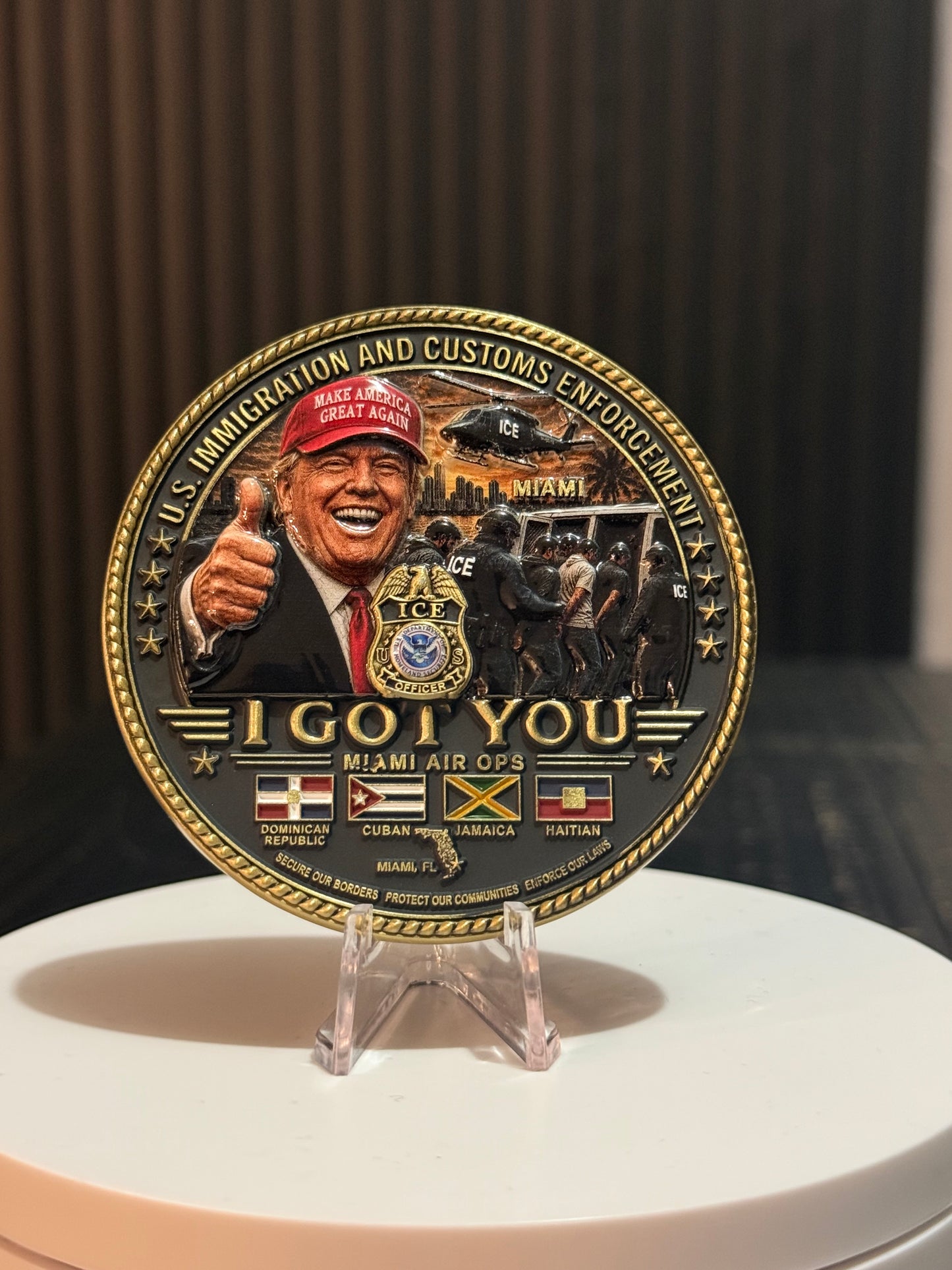 Immigration & Customs Enforcement Make America great Again