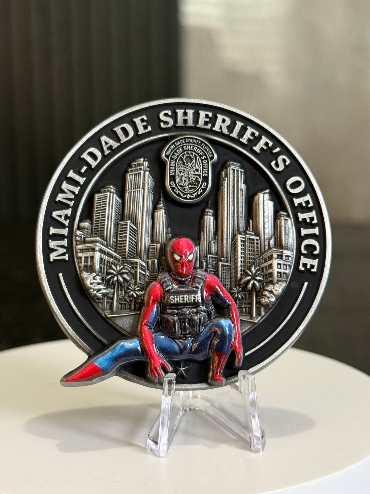 MDSO Antique Silver Spider-Man