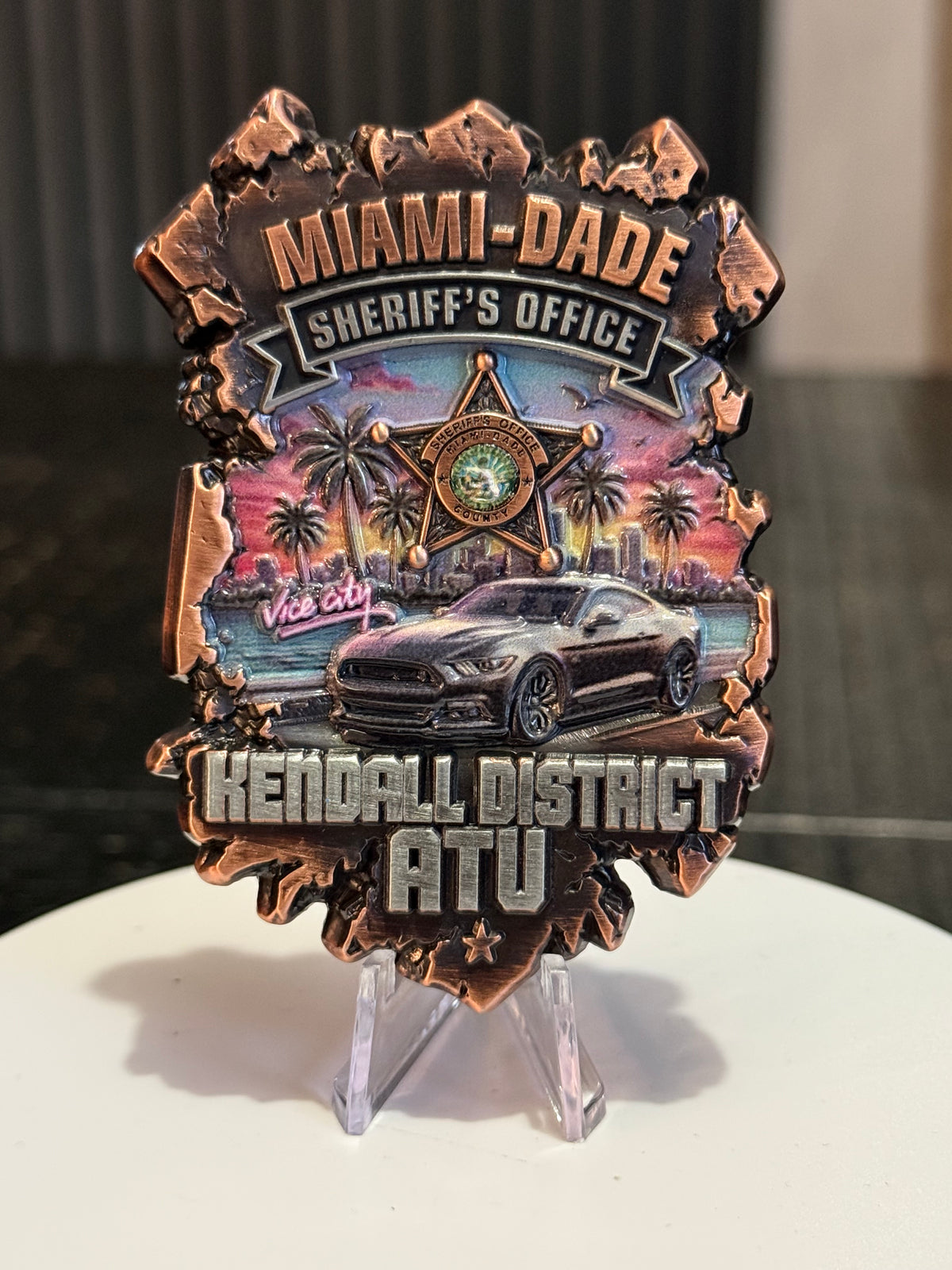 MDSO Kendall District Auto Theft serialized 1/150