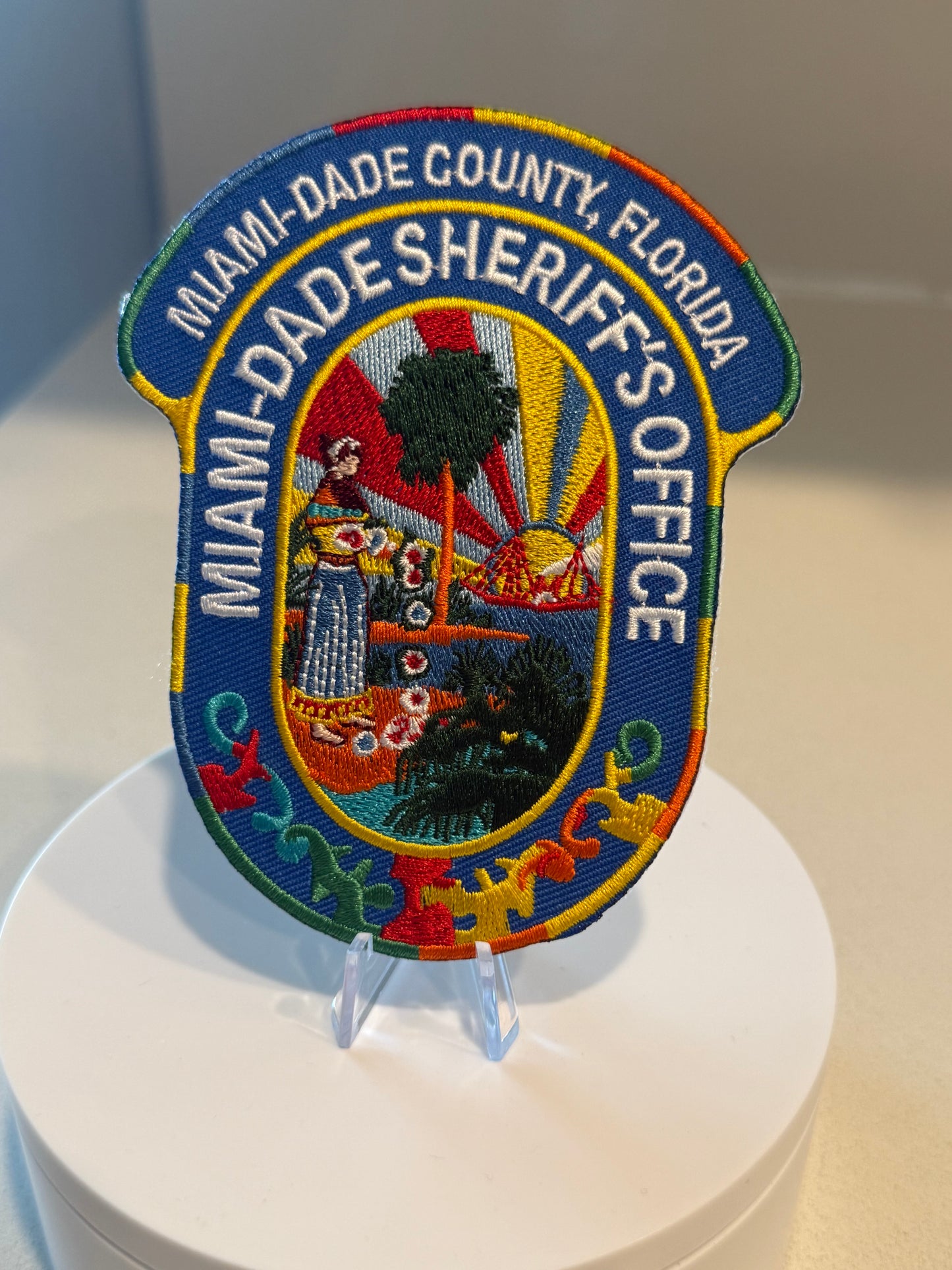 Miami Dade Sheriff’s Office Autism Awareness Patch