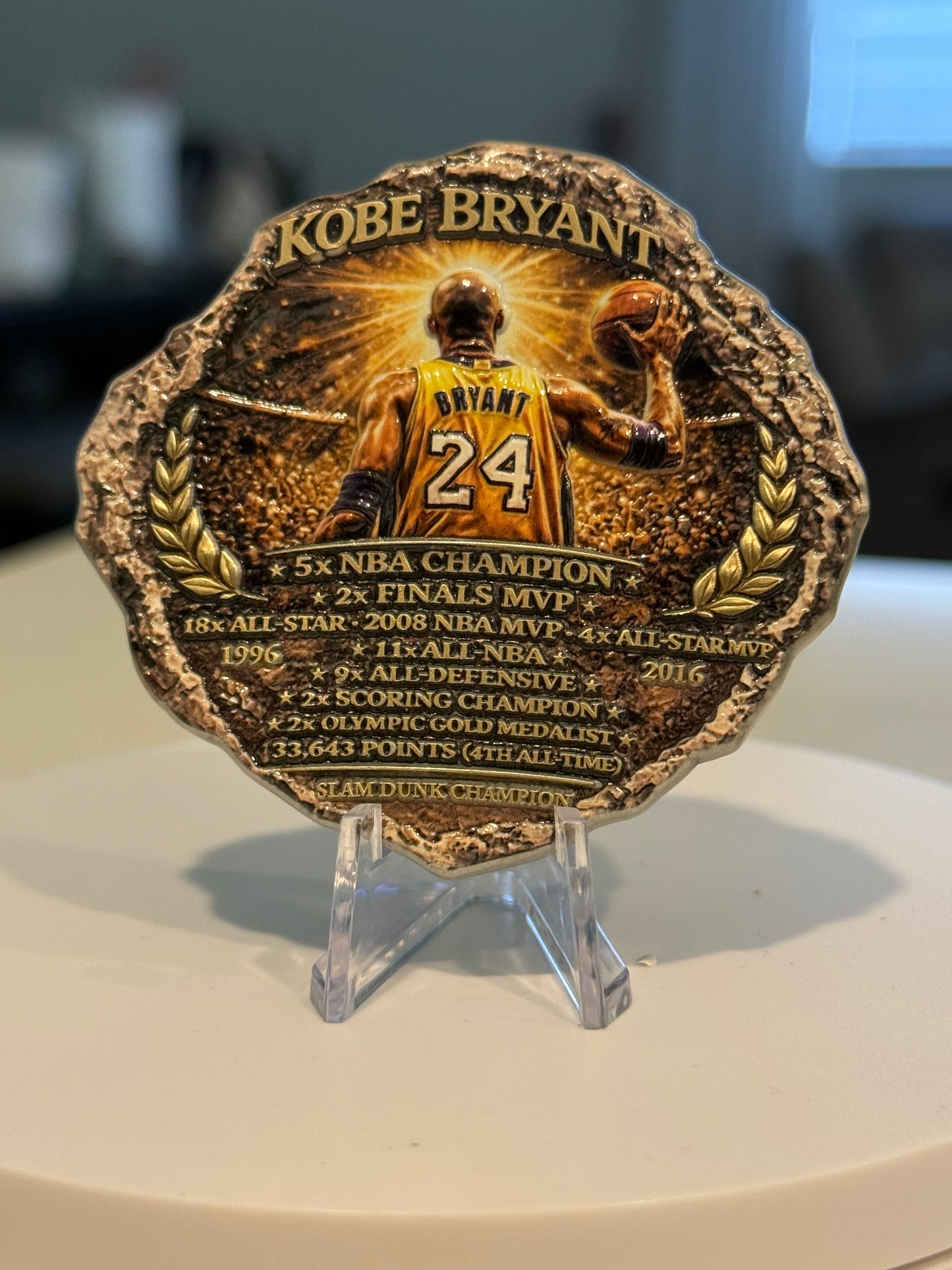 Kobe Bryant Mamba Mentality UV printed
