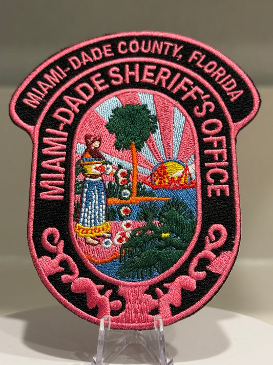 Miami Dade Sheriffs office Breast Cancer awareness Patch( proceeds will go to breast cancer awareness)