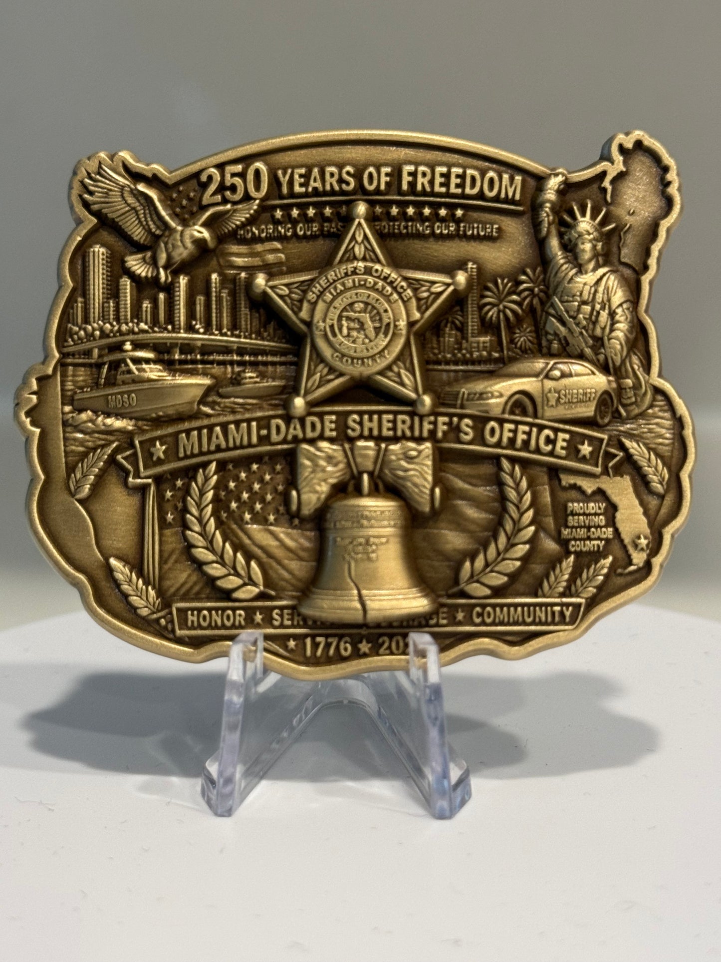 MDSO 250 Years of Freedom (antique gold)