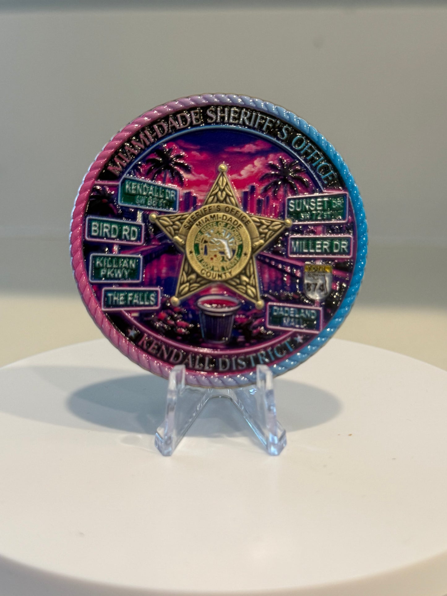 Miami Dade Sheriff’s Office Kendall District Coin