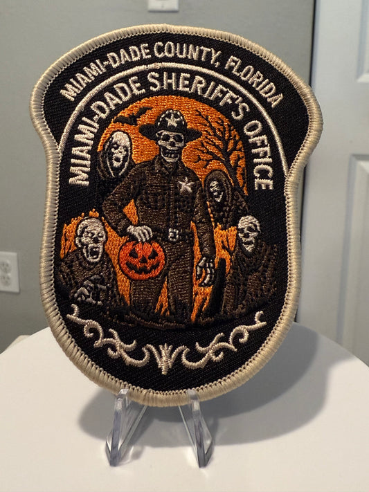 Presale Miami Dade Sheriff’s Office Halloween Patch